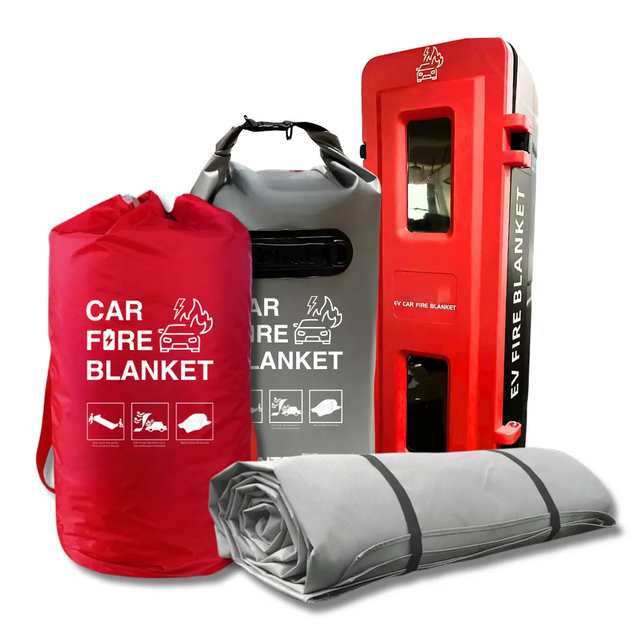 Lithium-Batterie-Feuerdecke für Elektroautos, 19,8 x 26 Fuß, Graphit-Silikon-beschichtete Feuerdecke