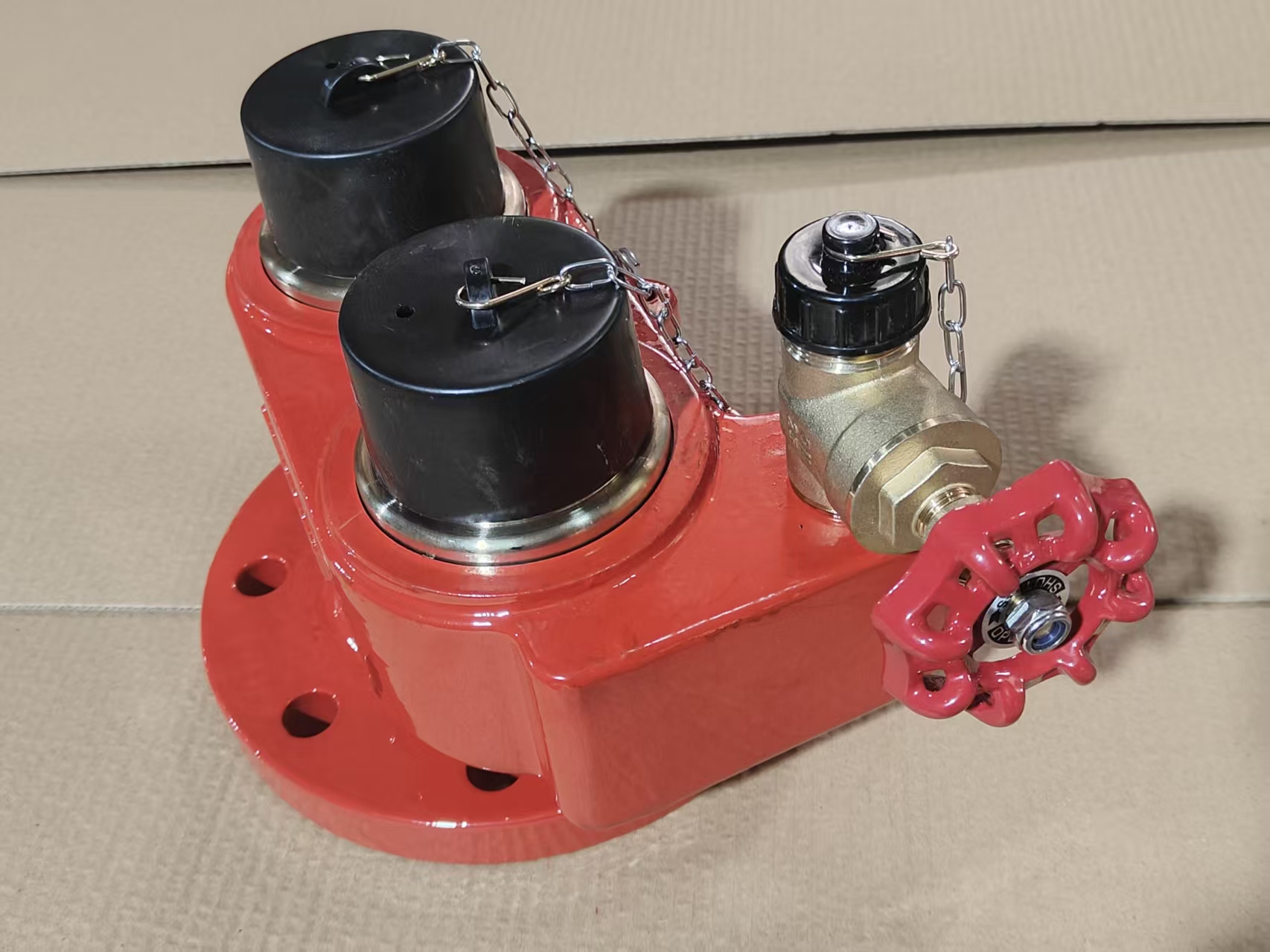 2-Wege-Durchbrucheinlass und -auslass mit Feuerlandeventil für Einkaufszentrum