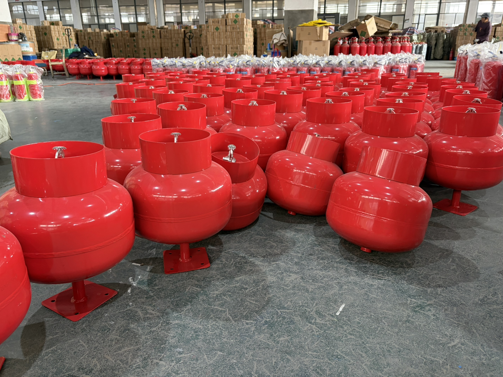 6 kg Trockenpulver, automatische hängende Notfall-Feuerbekämpfungsausrüstung für Saudi-Arabien