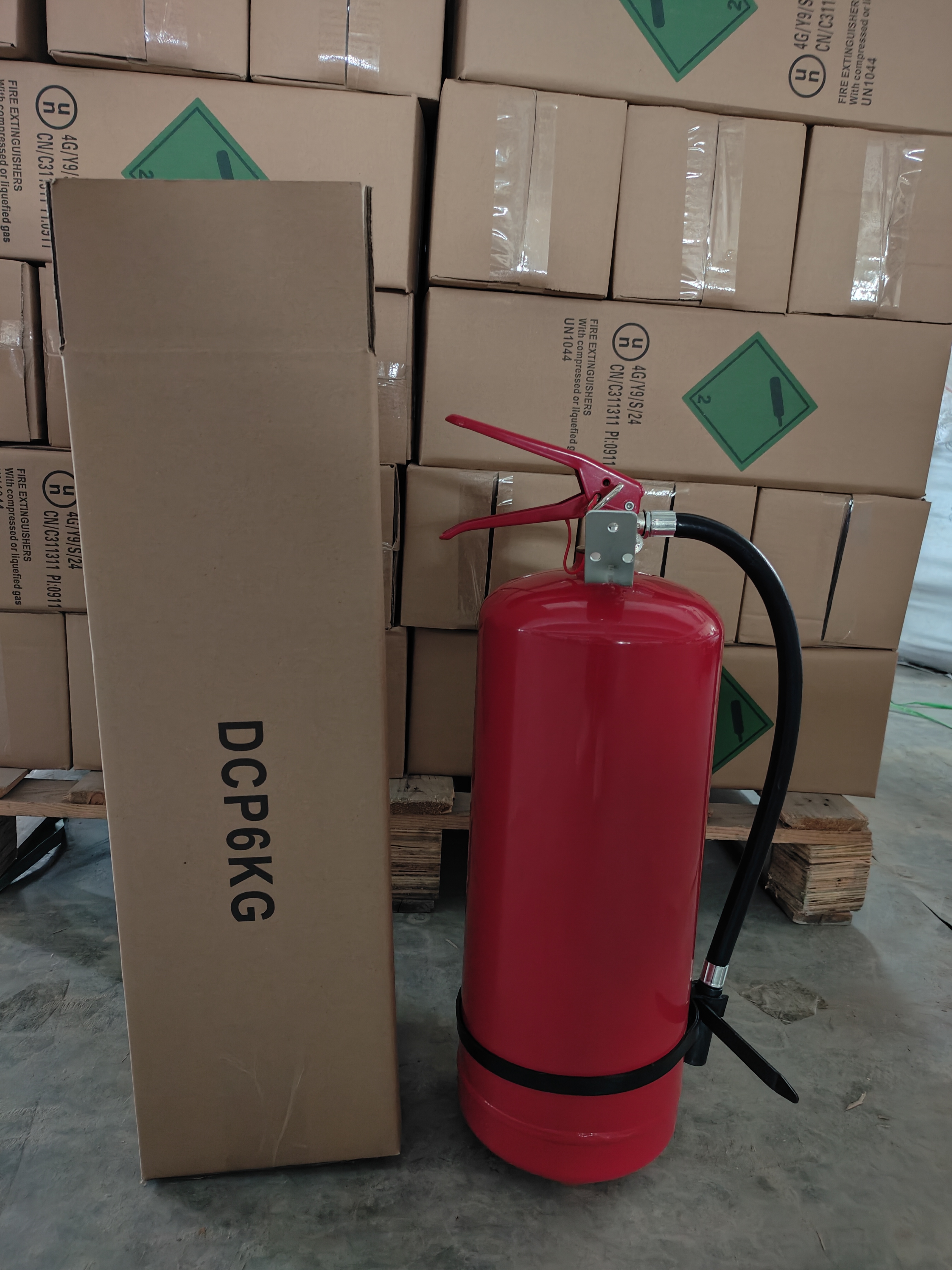 6 kg CE zertifiziertes Trockenpulver -Feuerlöscher 