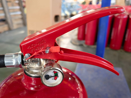 6 kg Trockenpulver-Feuerlöscher für Öl mit Messingventil