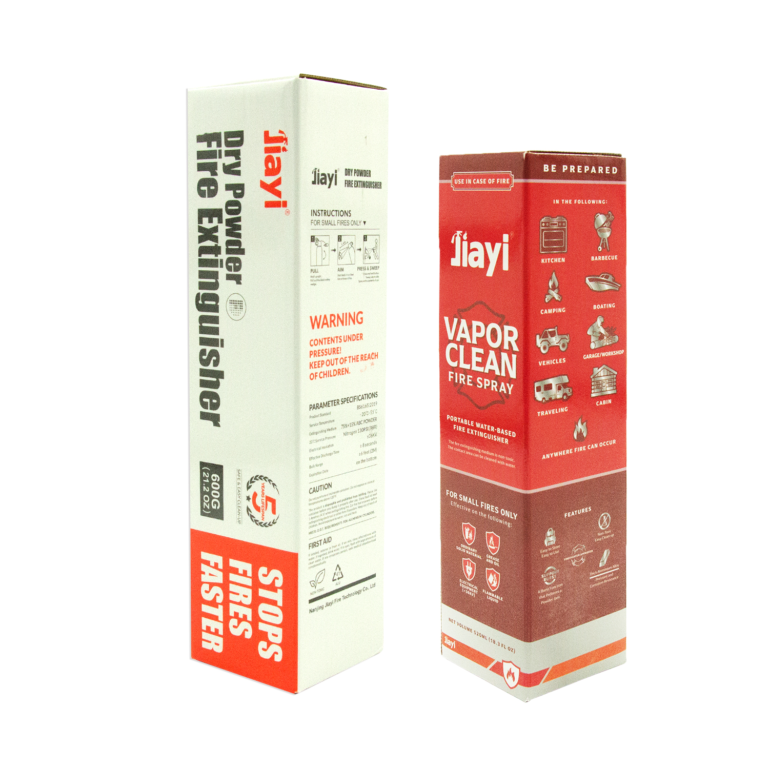 Fahrzeugmontierter wasserbasierter Feuerlöscher für Küche und Auto