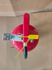 6 kg Trockenpulver Feuerlöscher für Holz mit Messingventil