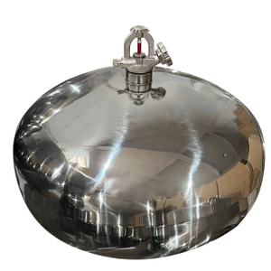 6 kg automatischer Trockenpulver-Feuerlöscher aus Edelstahl 