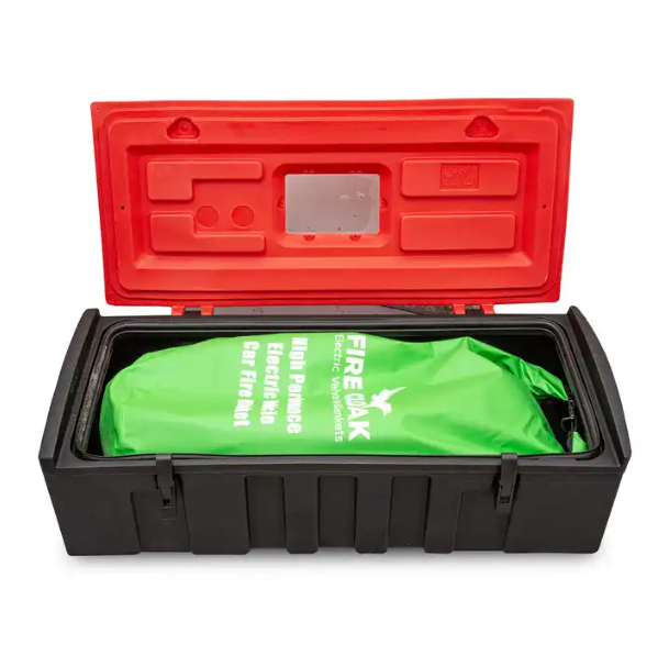 Extrem große 6*8m beschichtete Fiberglas-Gewebe-Elektrofahrzeug-Auto-Löschdecke
