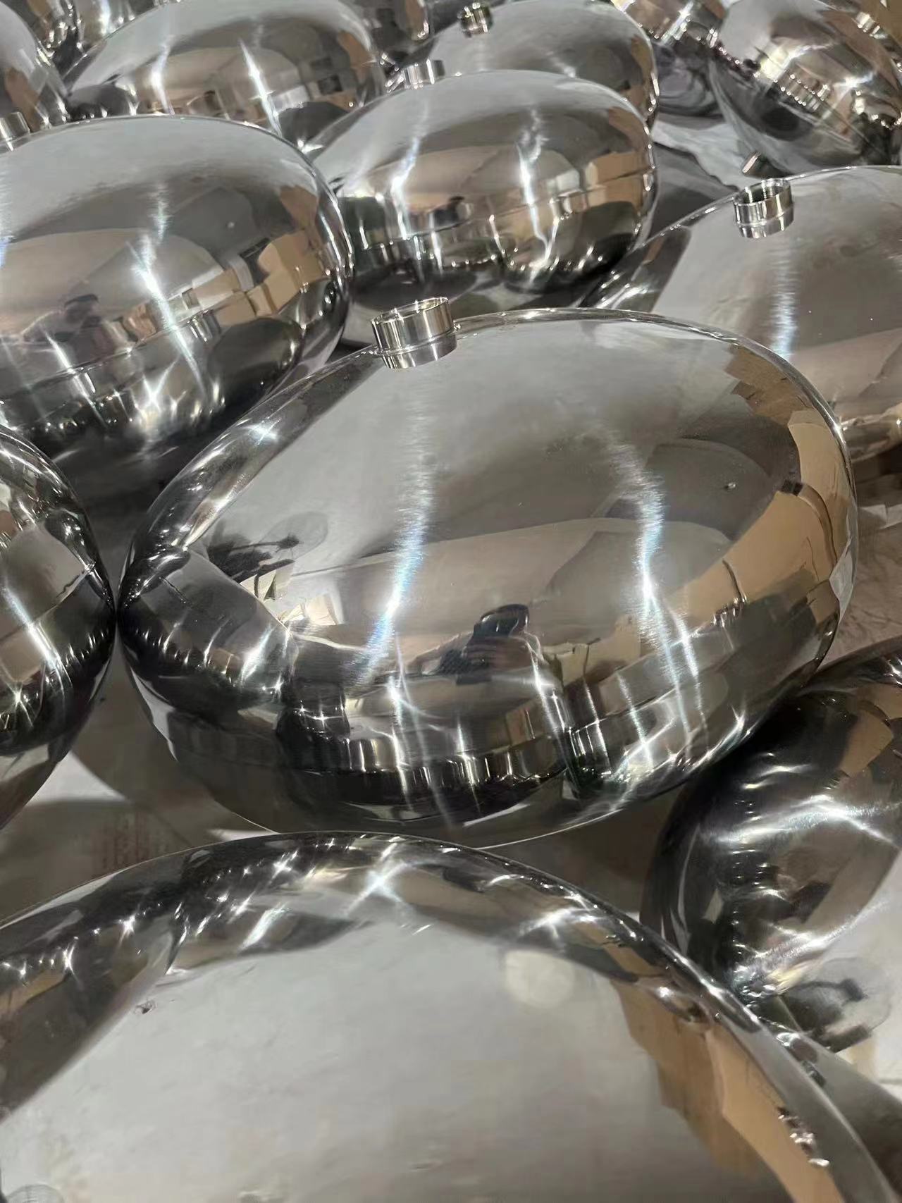 6 kg automatischer Trockenpulver-Feuerlöscher aus Edelstahl 