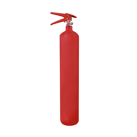 CO2-Feuerlöscher mit Feuerlöscherbox