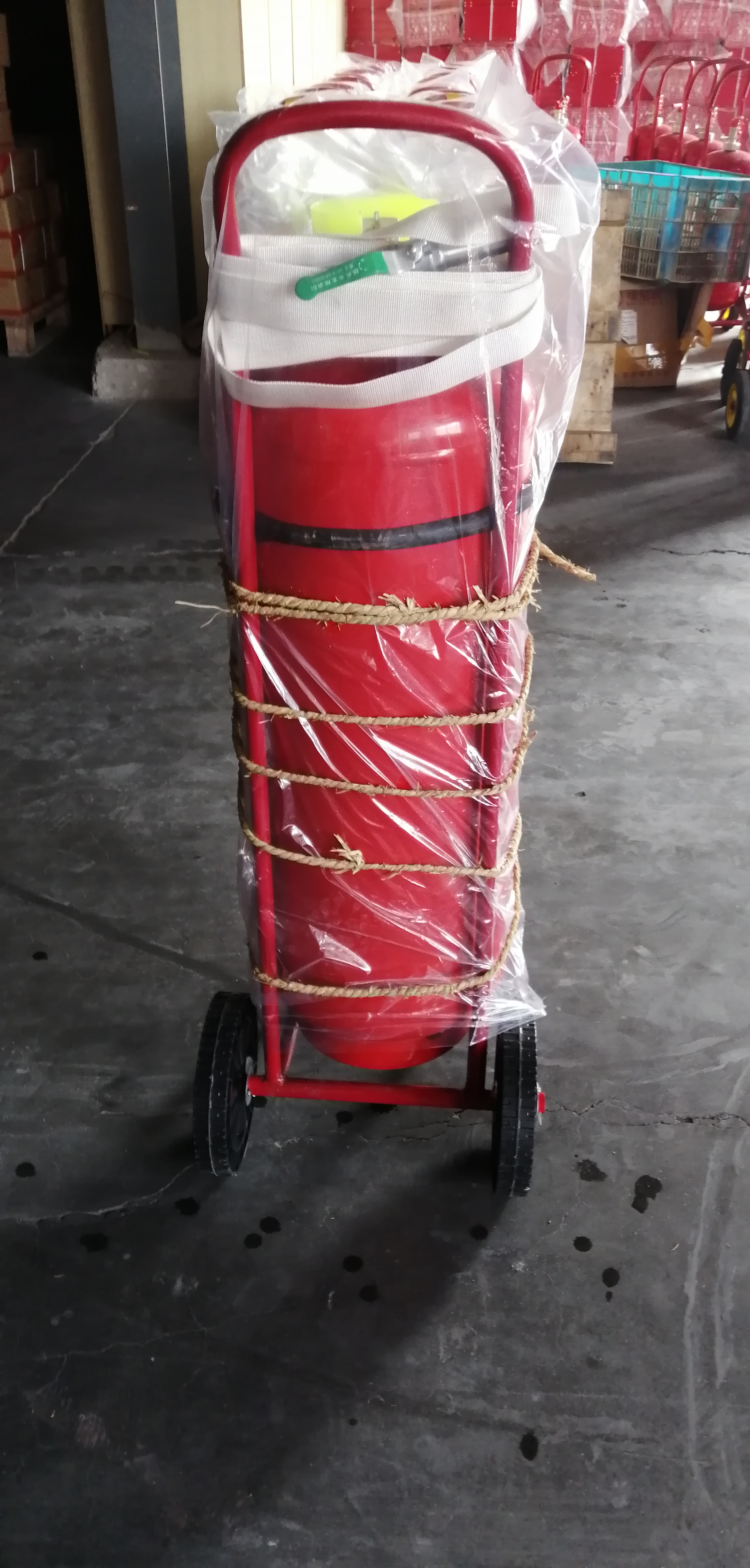 50 kg Trockenpulverlöscher