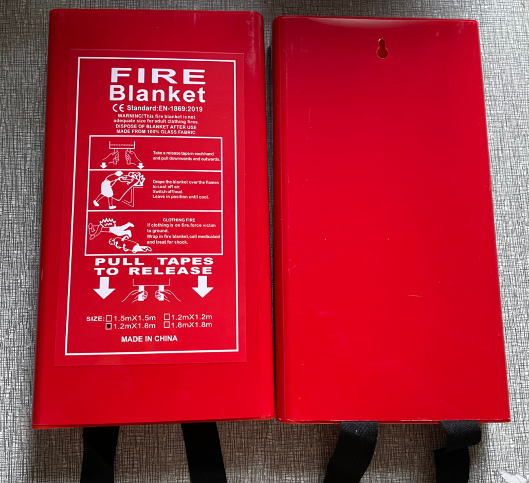 Kleine Schweißlöschdecke mit Nano-Isolierung für Raucher