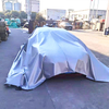 Extrem große 6*8m beschichtete Fiberglas-Gewebe-Elektrofahrzeug-Auto-Löschdecke