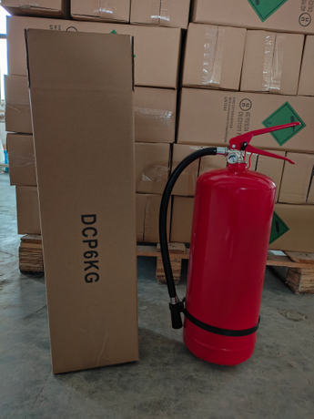 6 kg CE zertifiziertes Trockenpulver -Feuerlöscher 