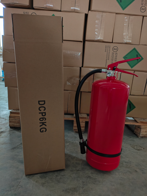 6 kg CE zertifiziertes Trockenpulver -Feuerlöscher 