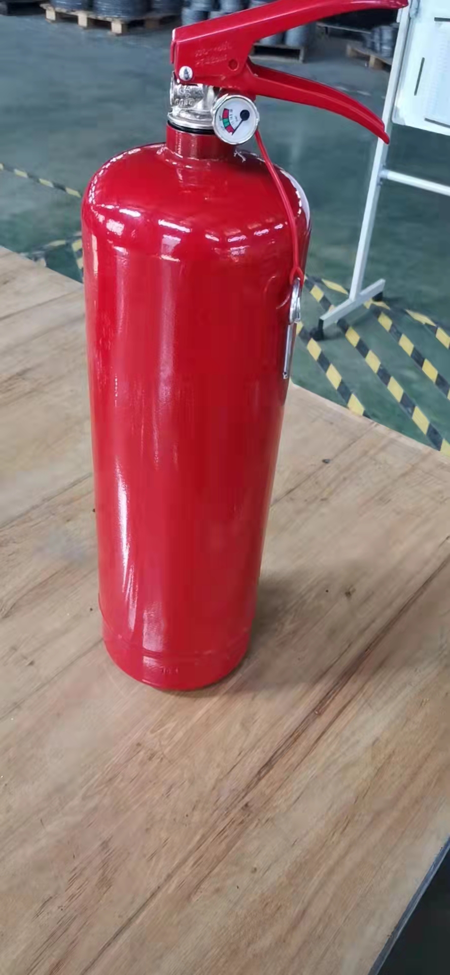 Trockenpulver-Feuerlöscher für Öl mit Ventilgriff aus Stahl