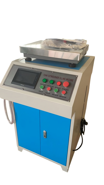 Füllmaschine für Schaum- und Wasserlöscher