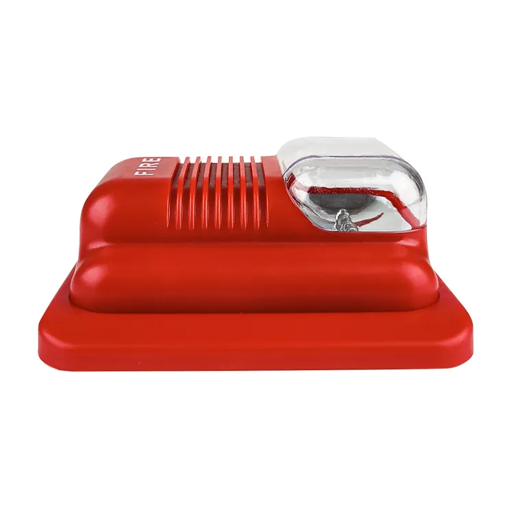 Herkömmliches 12-V-/24-V-Feuermeldesystem mit LED-Blitzlicht für Brandnotfälle